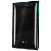 Specchio LED Verticale | Pulsanti touch | Funzione anti-appannamento | Luce bianca neutra - Reyze Serie Salono Modello 8